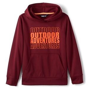 Lands' End Graphic Hoodie Pullover-Size S(4)